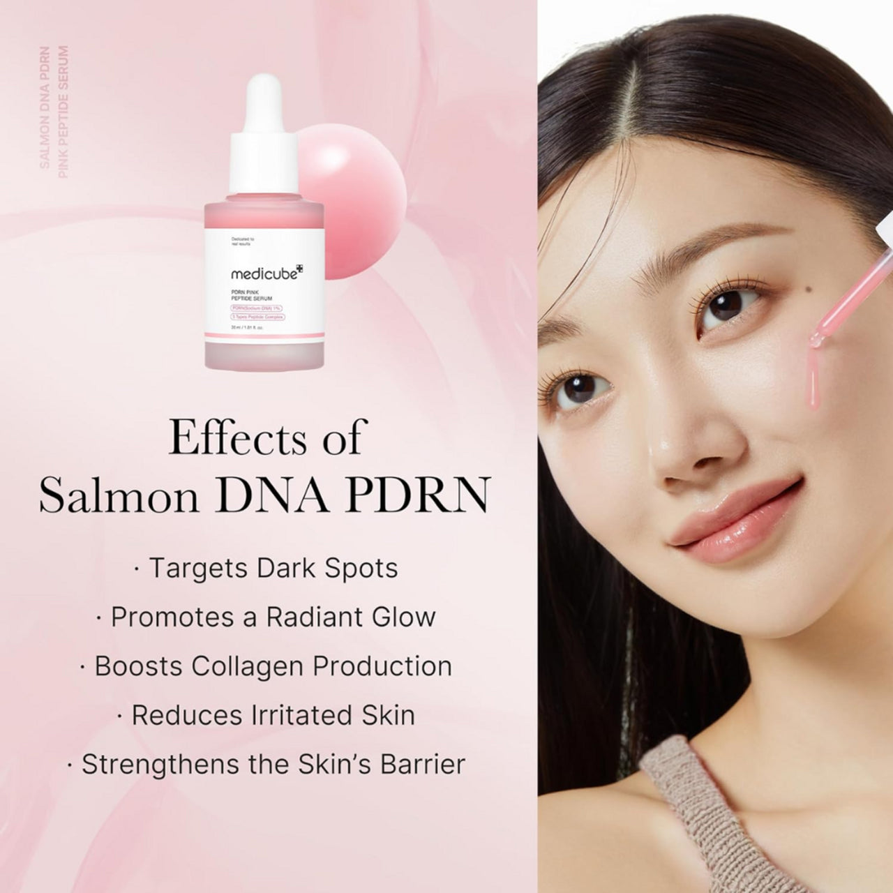 Medicube – PDRN Pink Peptide Serum (30ml)