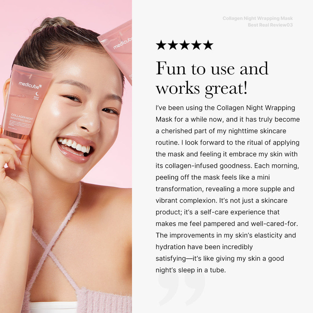 Medicube – Collagen Night Wrapping Mask (75ml)